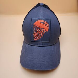 Mountain Hardwear Trucker Hat Skull Embroidered Mesh Snapback Gray OSFM